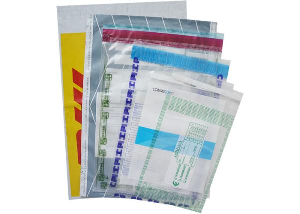 Custom Logo Printing Tamper Evident Postal Bag Security Self - Seal Bags for bank