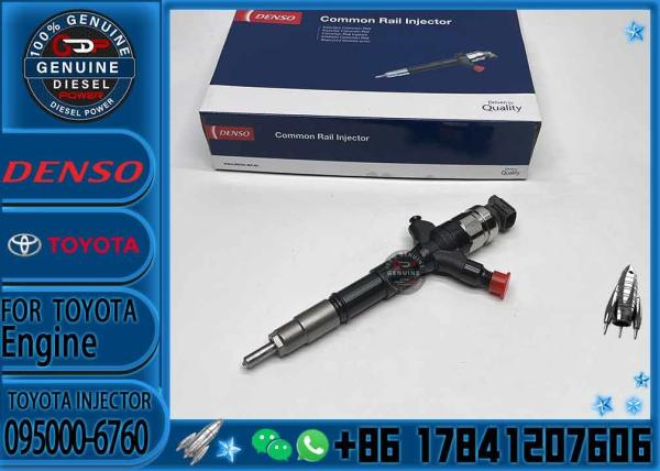 095000-6760 Inyector de combustible para ferrocarril común 23670-30140 0950006760 Bomba de inyección 095000 6760 Para Toyota 1KD/2KD-FTV