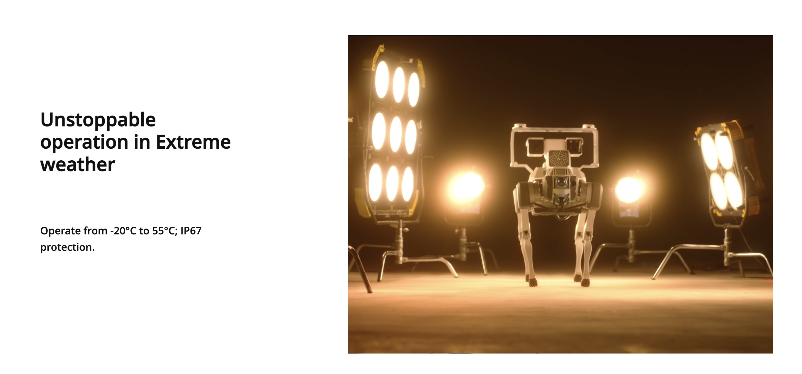 Quadruped Inspection Robot X30