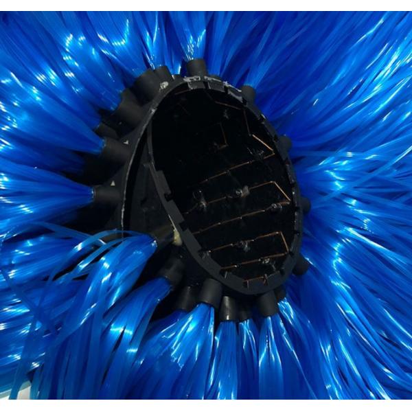 PE Cross Wire Or PBT Brush Automatic Car Wash Equipment Cleaning Brushes