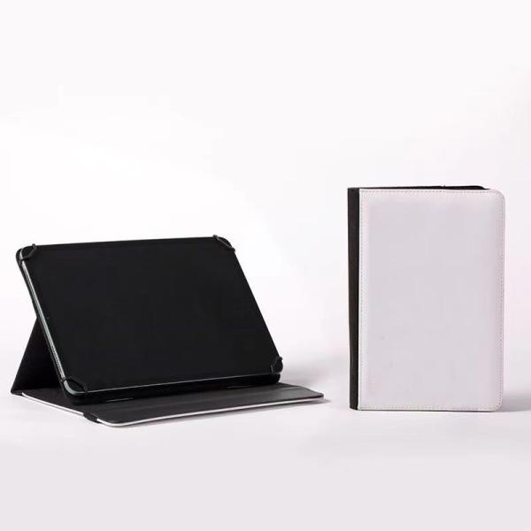 ユニバーサル マルチアングル サポート 空白 レザー サブライメーション タブレットケース 7' から 11'