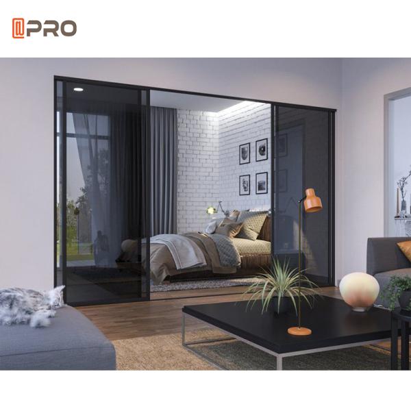 SUS304 rail glass large aluminium sliding doors Philippines Style