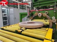 línea de embalaje de la bobina del cobre de la anchura de 60m m/equipo de proceso de cobre de la bobina con el papel compuesto como material