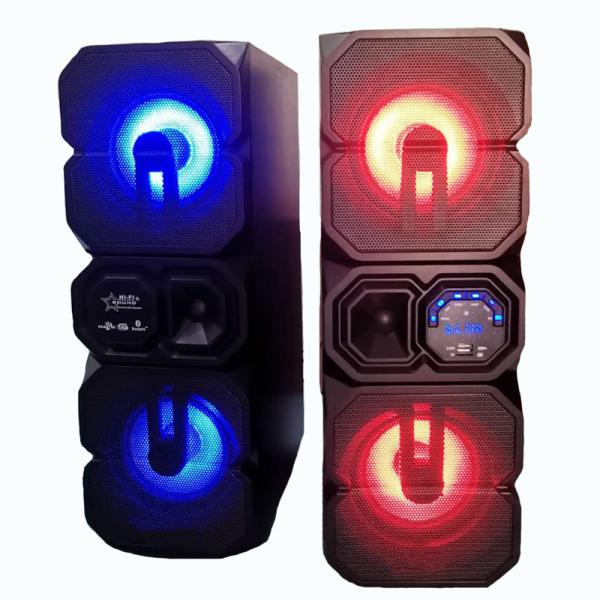 Potente sistema de alto-falante de cinema doméstico Bluetooth de saída de 80W com 2.1 canais