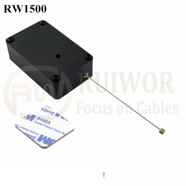 RW1500 Cuboid Multifunctional Retractable Cable Can Work With Connectors Apply In Different Products Security Harness