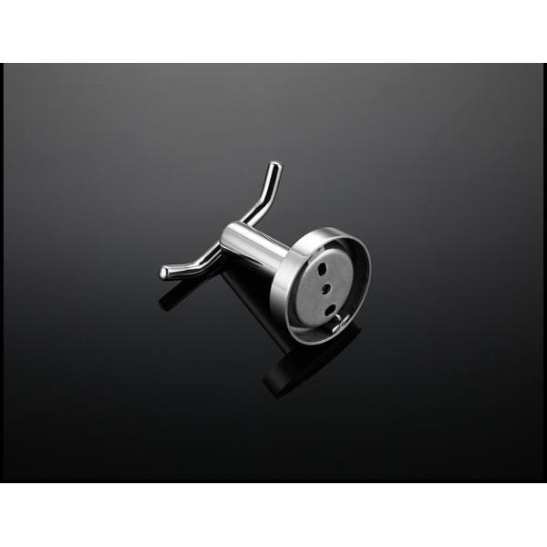 Morden Durable Stainless Steel Robe Hooks Bathroom Double Robe Hook