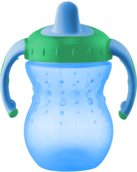 240 ml de silicone résistant aux gouttelettes tasse d'entraînement pour nourrissons bouteilles d'eau tasse de lait maternel