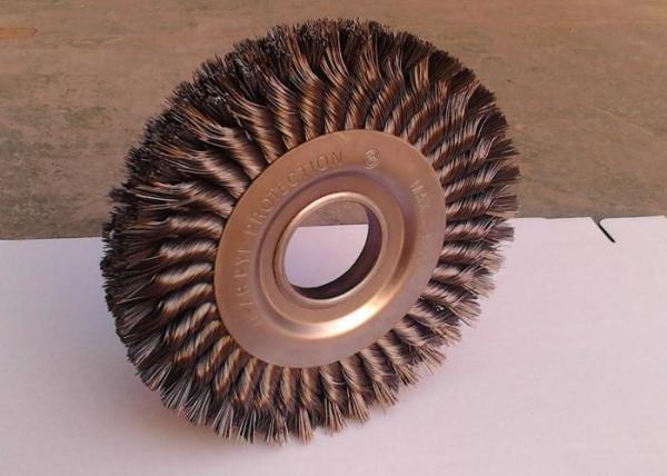 Cleaning Corrosion Twisted Wire Wheel Brush Three Layer Stringer Bead Wheels