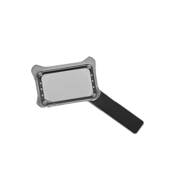 3 Light Dimmable Rechargeable Screen Magnifier LED ABS K9 Lens Touch Control 10 Min Auto Off Ergonomic Handle