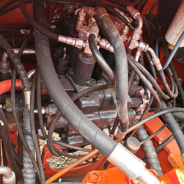 DH220-7 Used Doosan Excavators 1.1m3 Bucket Capacity 108kw Rated Power