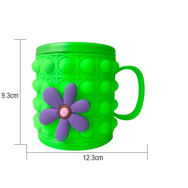 Non - Stick Easy Cleaning Baby Silicone Kids Mug Squeeze Cups Customization Possibilities