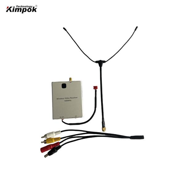 Émetteur et récepteur vidéo sans fil FPV VTX de 500 MHz 4W pour drones de transmission stable 12-36V