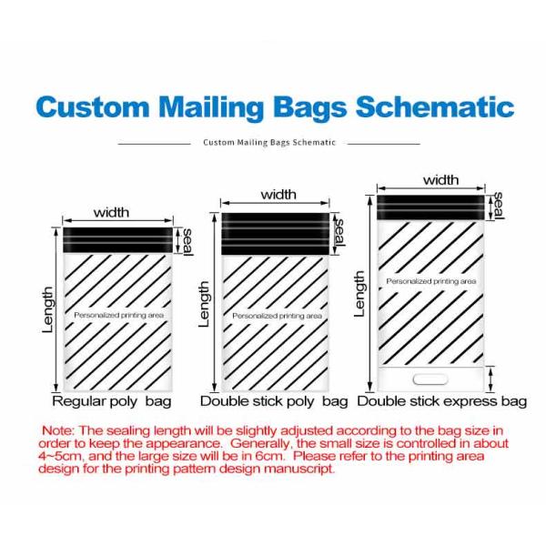 GDCX Cornstarch Mailers Biodegradable Packaging Polymailer Biodegrad Mail Bag Polymailer Mailing Bags Compostable Mailer Bag