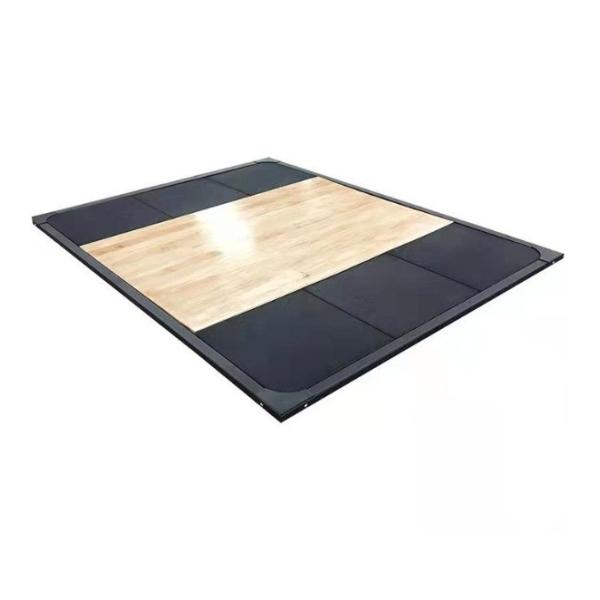Customized Logo Heavy Wood Material Gym Weightlifting Equipment Weight Lifting Platform