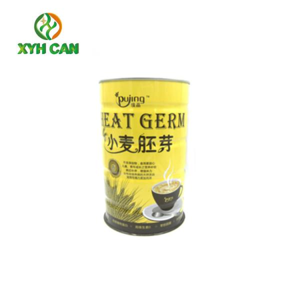 O leite pulveriza o metal Tin Cans da laminação de Tin Can Box Empty Glossy para o pó da proteína