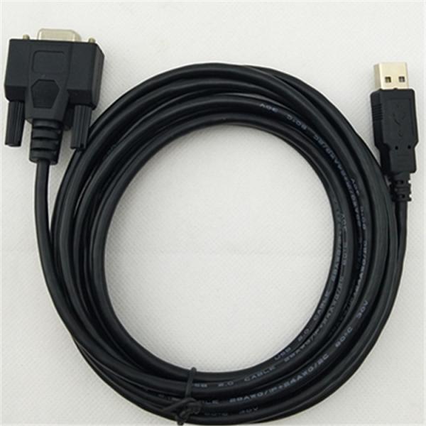 Black VGA Connector Customized to USB D-sub 15 Pin Cable for Smooth Data Transfer