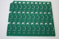Service de fabrication de carte PCB de contrôle d'impédance 10 couches avec les trous remplis par résine pour l'affichage de moniteur s'appliquer