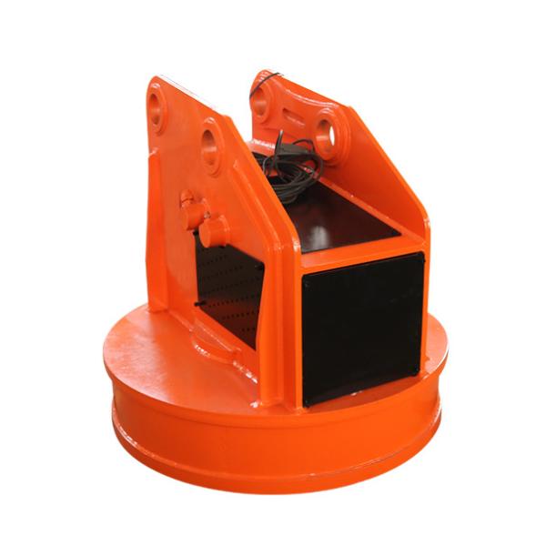 гидравлический магнит экскаватора 24V сдает в утиль поднимаясь минирование