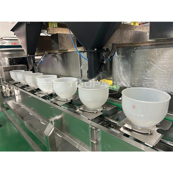 Фабрика смешанные сухие фрукты и орехи многоголовый весовщик 4 головы линейный весовщик Vffs упаковочная машина Zip Bag Packing Machine