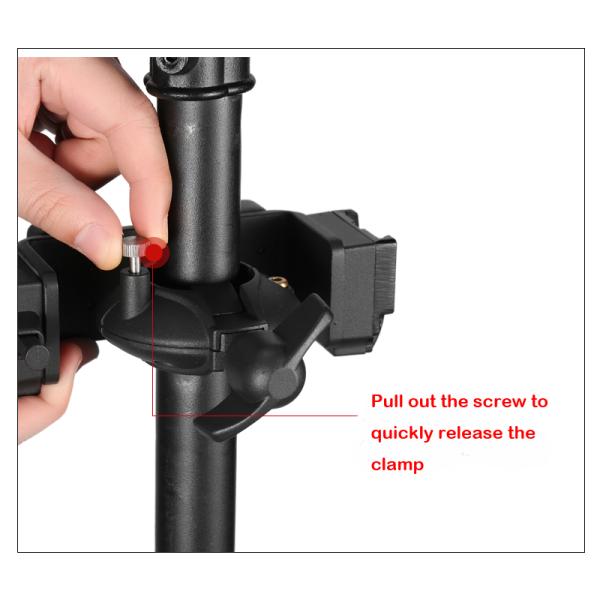 Super Pipe Clamp CA121 with 1/4