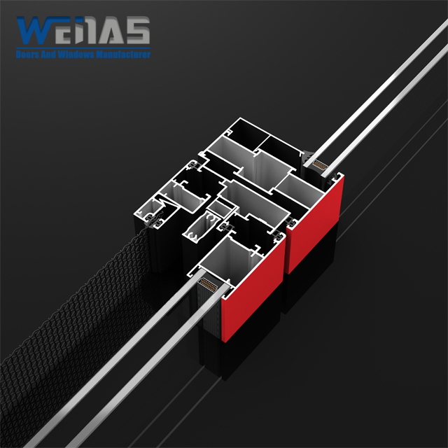 Stable Exterior And Interior Aluminum Double Glazed Windows Swing Casement Windows