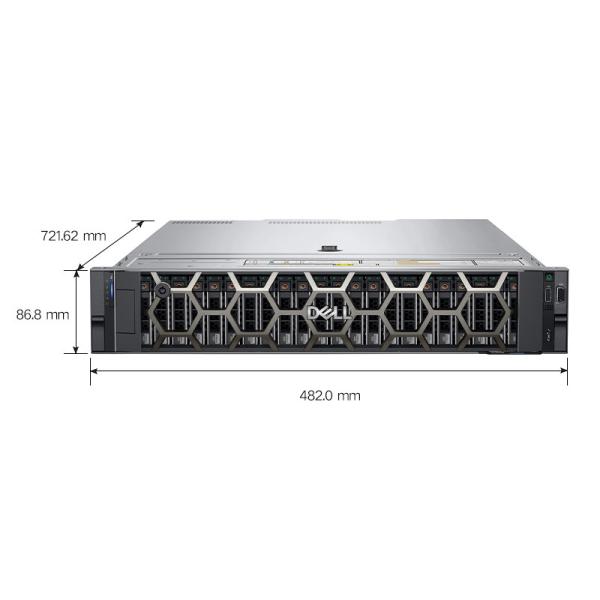 Intel Xeon Gold 6330*2 64G 960G 1.2T*3 SAS RTX3090 DELL 2U Rack Server PowerEdge R750XA