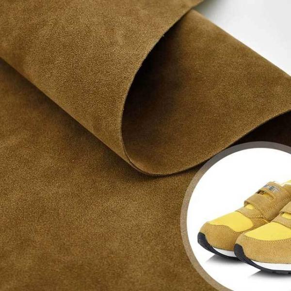 Breathable Material Artificial Leather Suede High Color Fastness