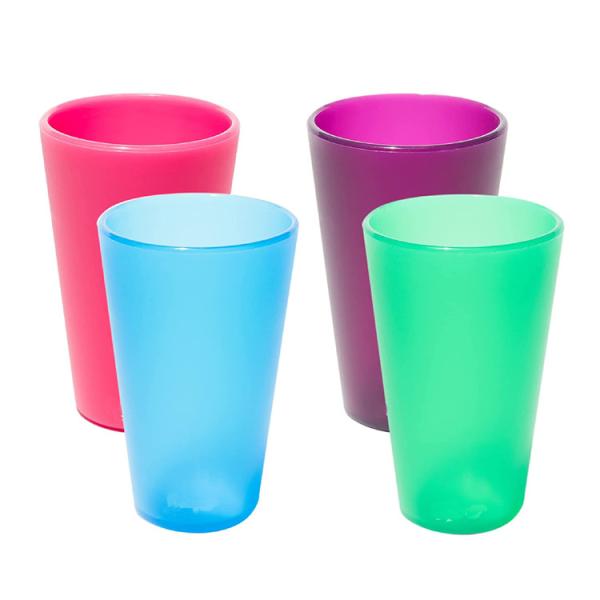 Reusable Shatterproof Stemless Wine Glasses 20 Ounce Silipint Bomber