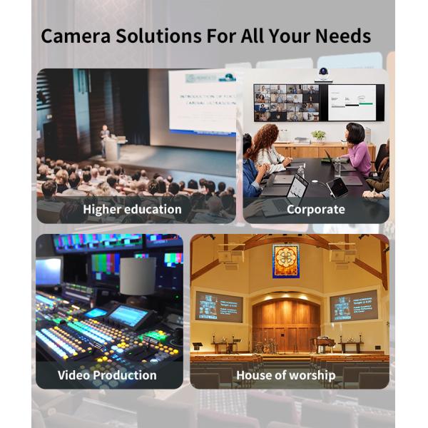 PTC-12N NDI HX2 PoE HD-MI 3G-SDI 1080P60 HD IP PTZ Camera Broadcasting at an Affordable
