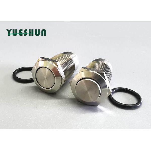 1NO 1NC 19mm Push Button Switch , Surface Mount Momentary Switch