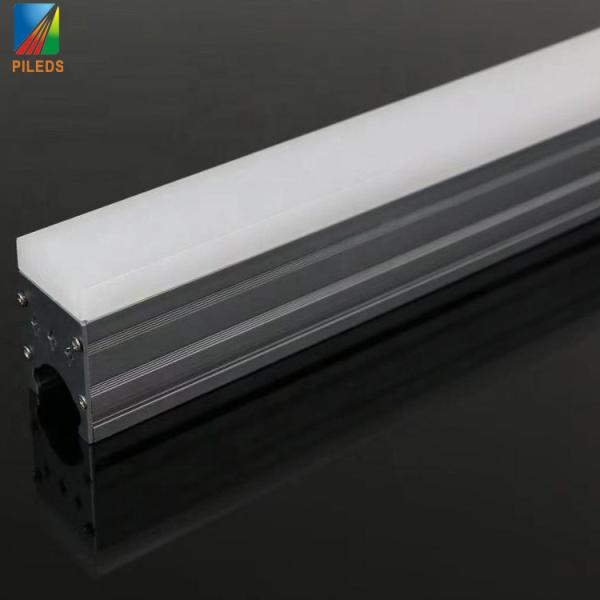 IP67 RGB T Линейные светодиодные пиксельные лампы труб DMX512 Светильники для наружного ландшафта Строительство Сцена Танцевальный пол Фасадный свет