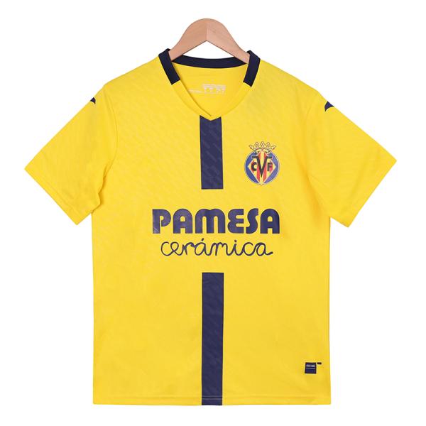 Villarreal 2025-2026 Home Jersey - Moisture Wicking Polyester Unisex