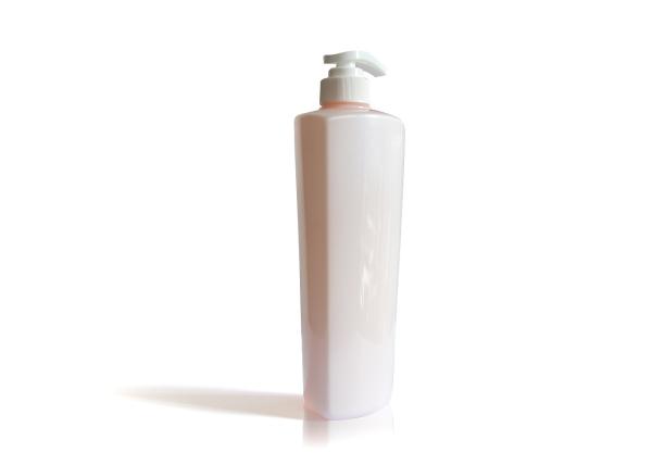 Body Cleanser Gel Square Cosmetic Bottles / Plastic Beauty Bottles With Pump 32/410