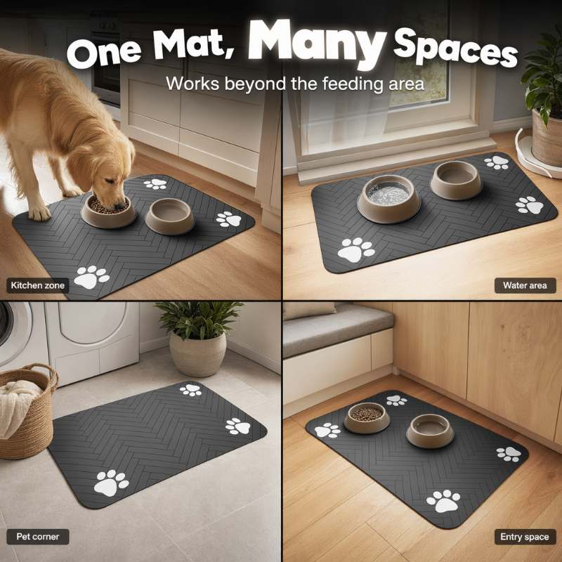 Diatomaceous Earth Series - Easy-Clean Diatomaceous Earth Pet Mats