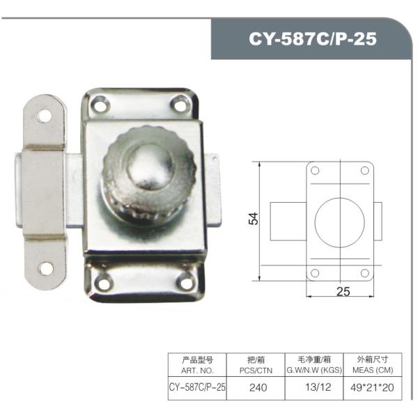 Flat Key Furniture Lock for Indoor Furniture Assembly and Quick Installation