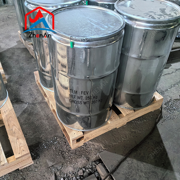 Ferrovanadium FeV for Heat-Treatable Alloy Production with 60-80% Vanadium Content and Excellent Thermal Stability