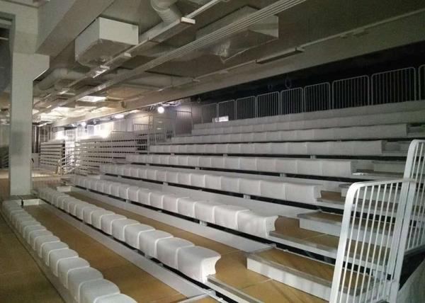 Polymer Bench Telescopic Seating Systems HDPE Material Multipurpose Facilities