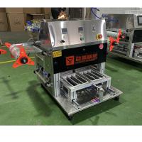 control de exhibición automático de Tray Sealing Machine Touch Screen de la sobremesa de 1600W 800pcs/H