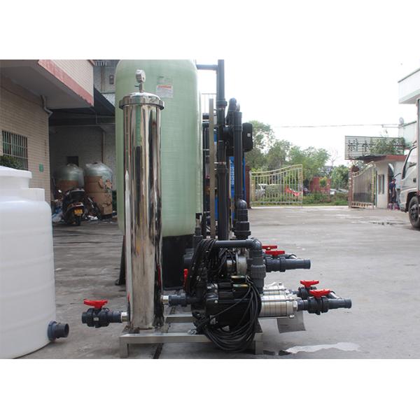 5000 Liter FRP Ultrafiltration Membrane System , Water Desalination Equipment