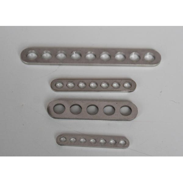 Custom Steel Metal Sheet Parts , Silver Metal Stamping Products 100mm Size