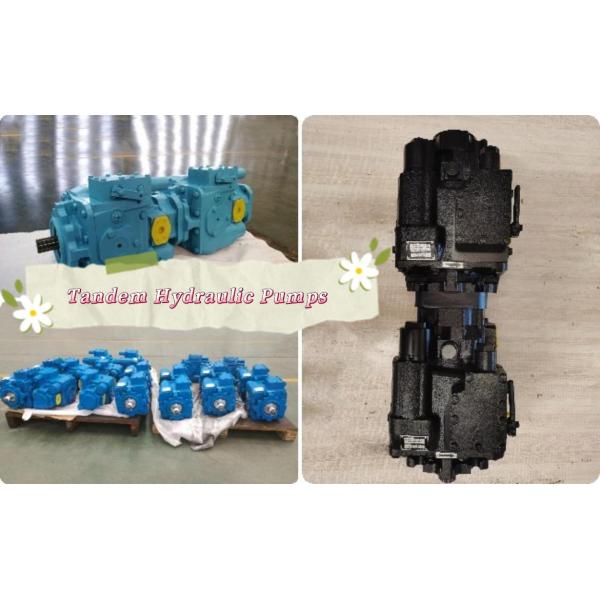 Hydraulic tandem pump Многорежимные тандемные гидравлические насосы с максимальным водоизмещением 110 + 110 мл/р