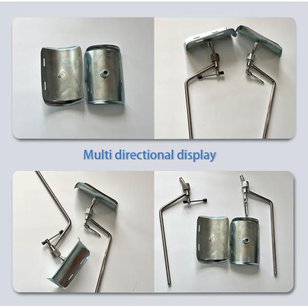 Серебряный белый материал металла остатков ноги утюга медицинский для больничной койки