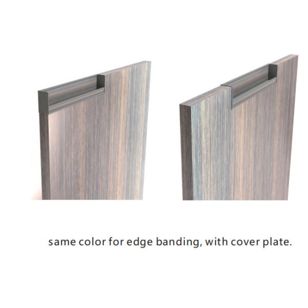 Las manijas ocultadas cuadrado del tirón del gabinete ennegrecen el grueso de 18m m para la sala de estar