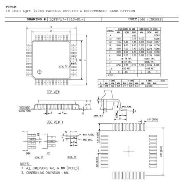 KSZ8721BLI-TR Microchip Technology IC TRANSCEIVER FULL 1/1 48LQFP Integrated circuits