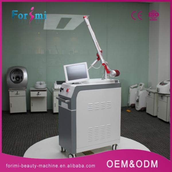 Professional advanced 1064nm 12 inch big screen ruby laser tattoo removal machine with CD approved
