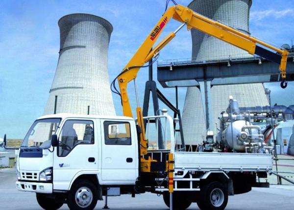 XCMG Hydraulic Arm Knuckle Boom Truck Mounted Crane With CE Certification