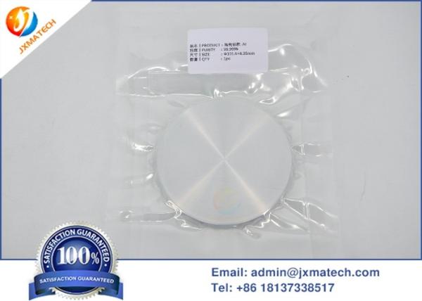 Aluminum Al Sputtering Target 99.999% Ultra High Purity For Integrated Circuits