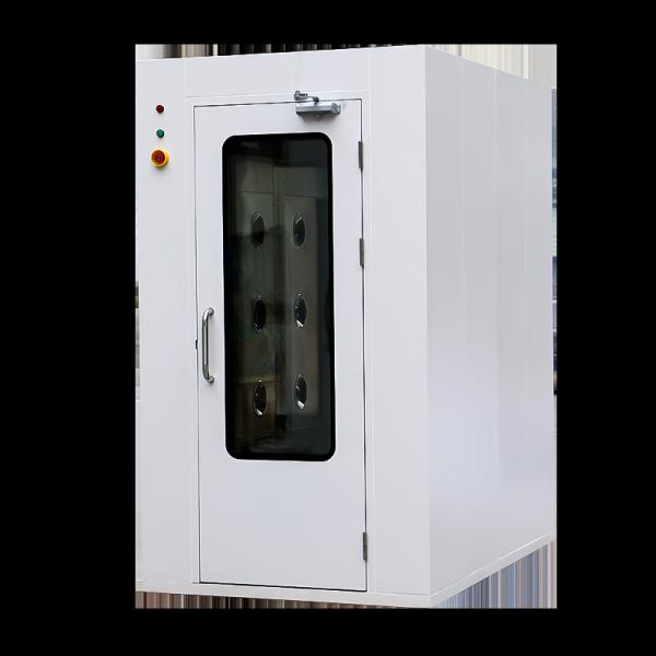 Customizable Powder Coated Steel / SUS304 Air Shower Room with 0-99s Adjustable Cleanroom Air Shower