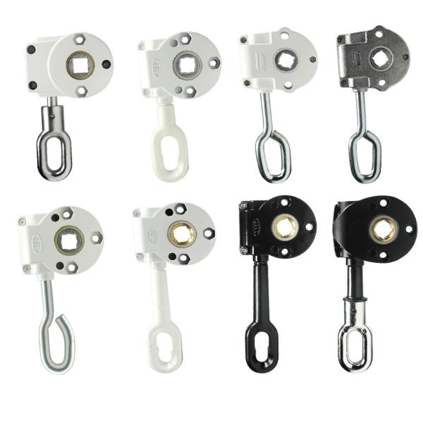 Caja de engranaje manual de toldo de trabajo pesado para toldo de toldo de toldo retráctil de aluminio vertical con tapa de trasero de pesca de aleación de cobre