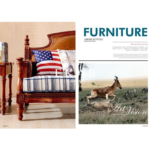American Style Antique Living Room Furniture Sofa Sets